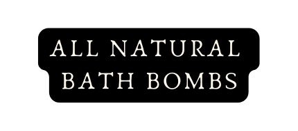 all natural bath bombs